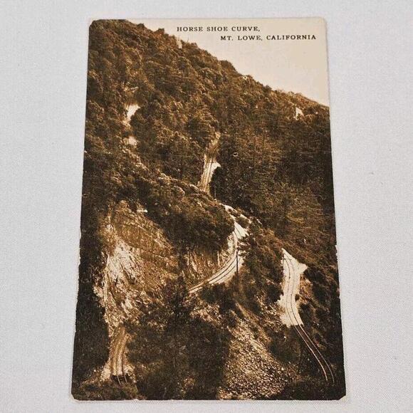 Other - Antique Early 1900s Pacific Electric Railway Post Card Mount Lowe California